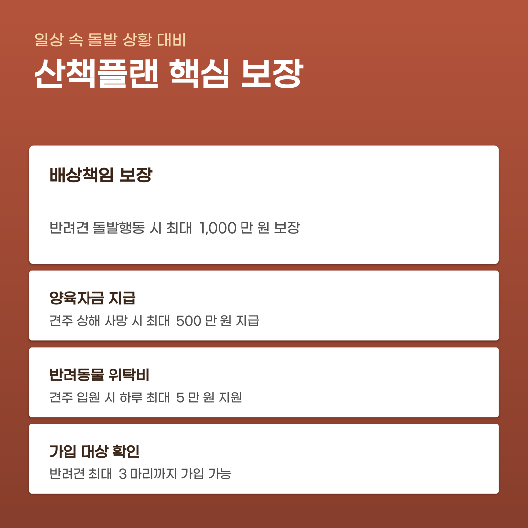 롯데손보 댕댕이랑 여행갈땐보험 선택 플랜에 따라 달라지는 보장 내용